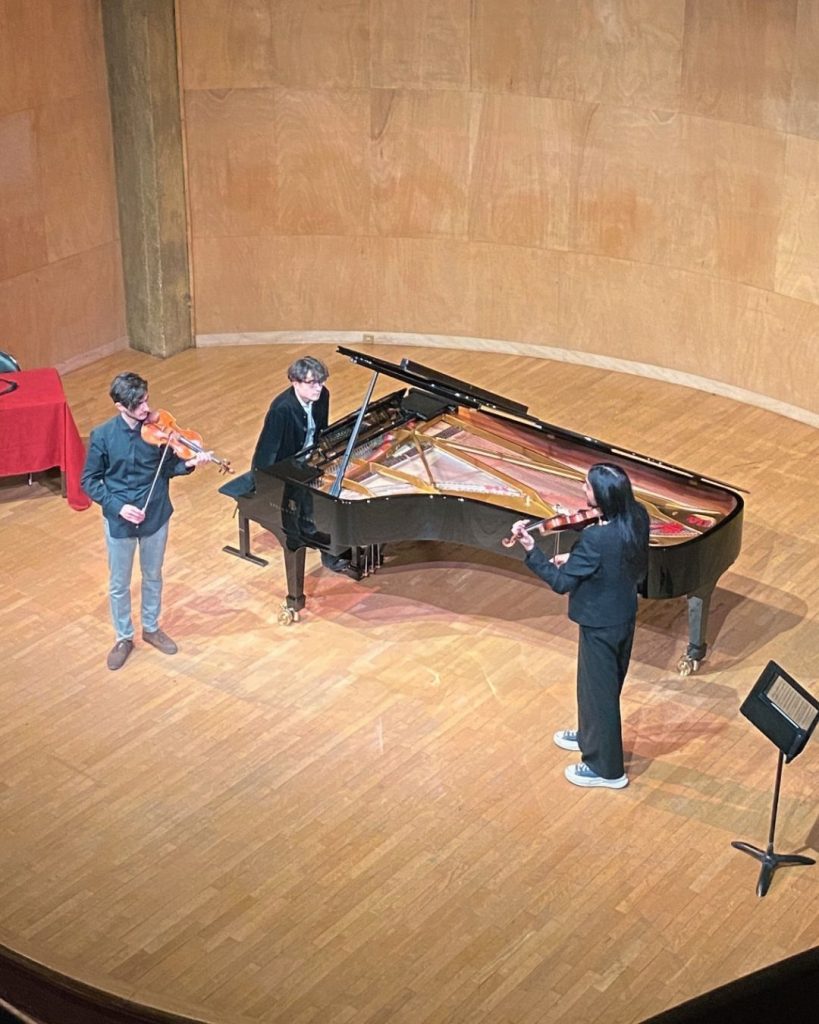 Masterclasse de violon avec Nemanja Radulovic avec Félix Gazzarev