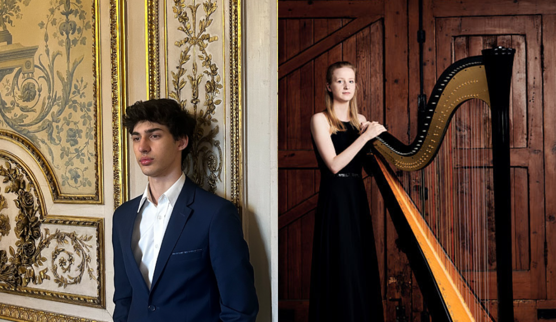 Concert de midi et demi avec Victor Kruel, piano & Caroline Nobst, harpe