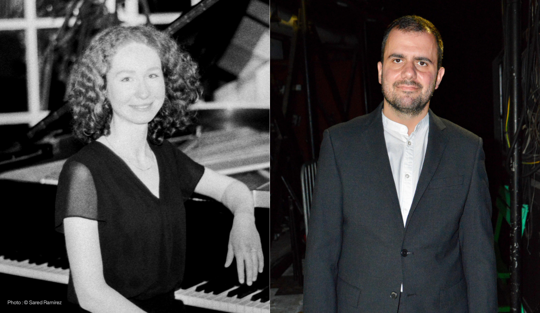 Anna Tonie WEBER, piano, Mungeoung KWAK, clarinette & Spyros THOMAS, piano