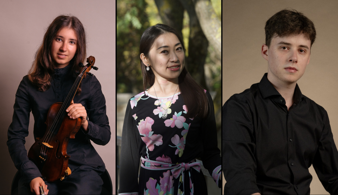 Aleksa KURYLIAK, violon & Kanako ONO, piano – Noam BERNEL, piano – Brahms, Tchaïkovski, Debussy