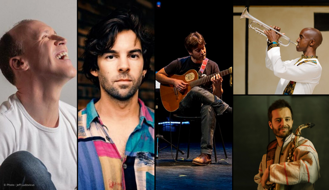 Festival Jazz à Cortot | David Linx, Gautier Garrigue, Nelson Veras, Hermon Mehari, Ben Van Gelder…