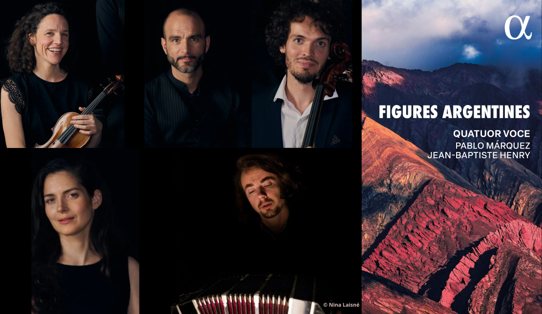 « Figures Argentines » | Quatuor Voce & Jean-Baptiste Henry, bandonéon