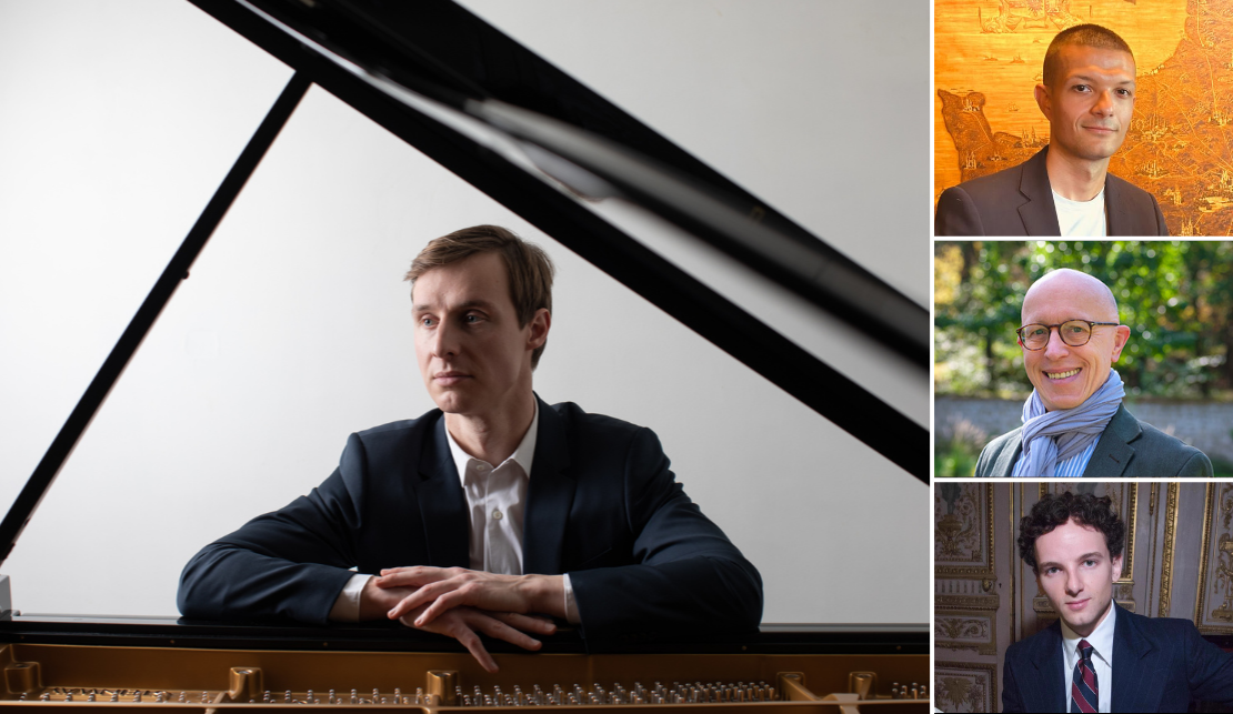 Gaspard Dehaene, piano | A. Motel & P. Rollot, récitants | Une soirée musicale à bord du paquebot Normandie